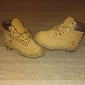 Timberland Kids Brown Lace-Up Boots